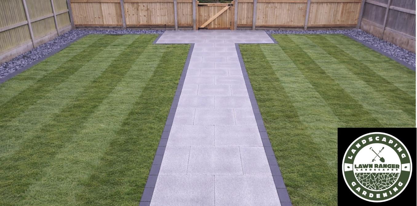 Overgrown shaggy lawn before a full cut and tidy