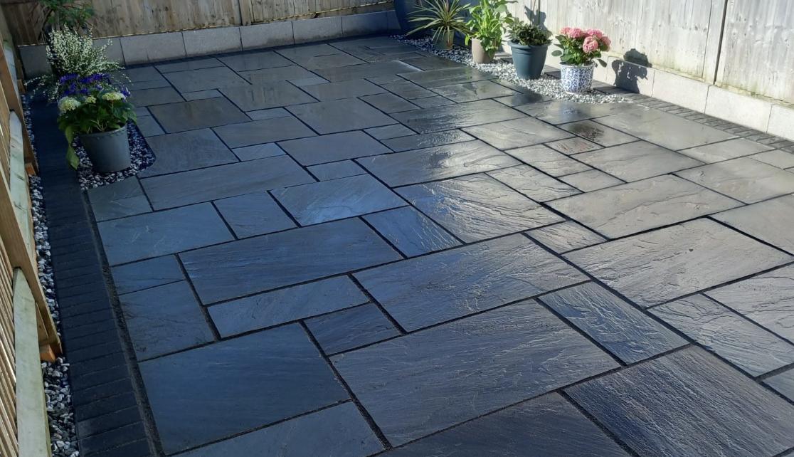 Brand new turf lawn laid by Lawn Ranger Landscapes